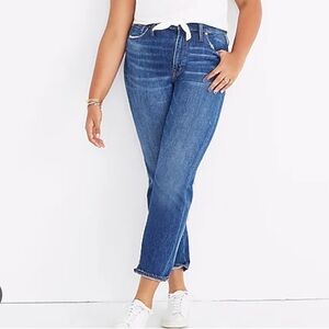 Madewell High Rise Slim Boy Jeans Size 31